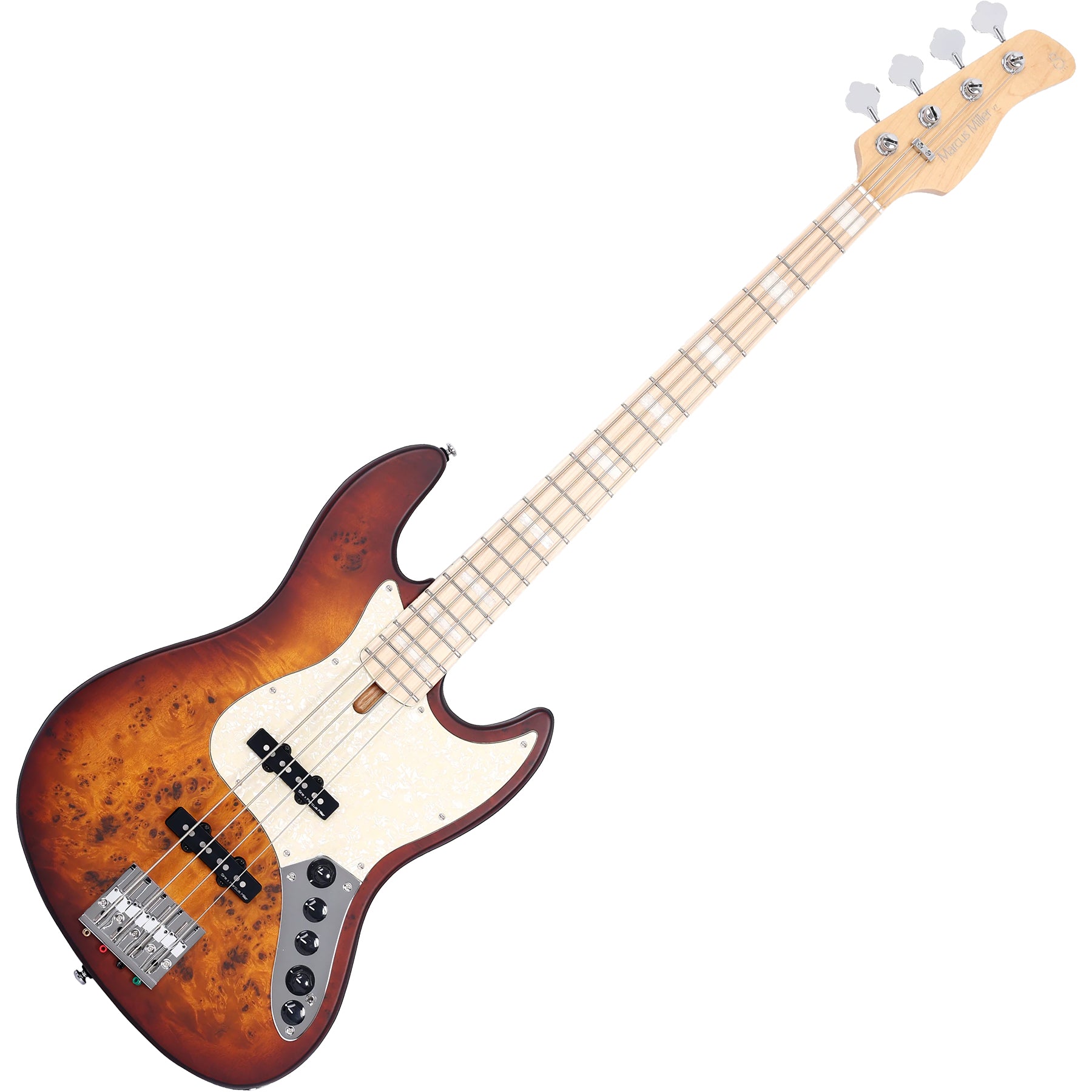 Sire Marcus Miller Signature 4 String RH Electric Bass - Tobacco Sunburst Satin