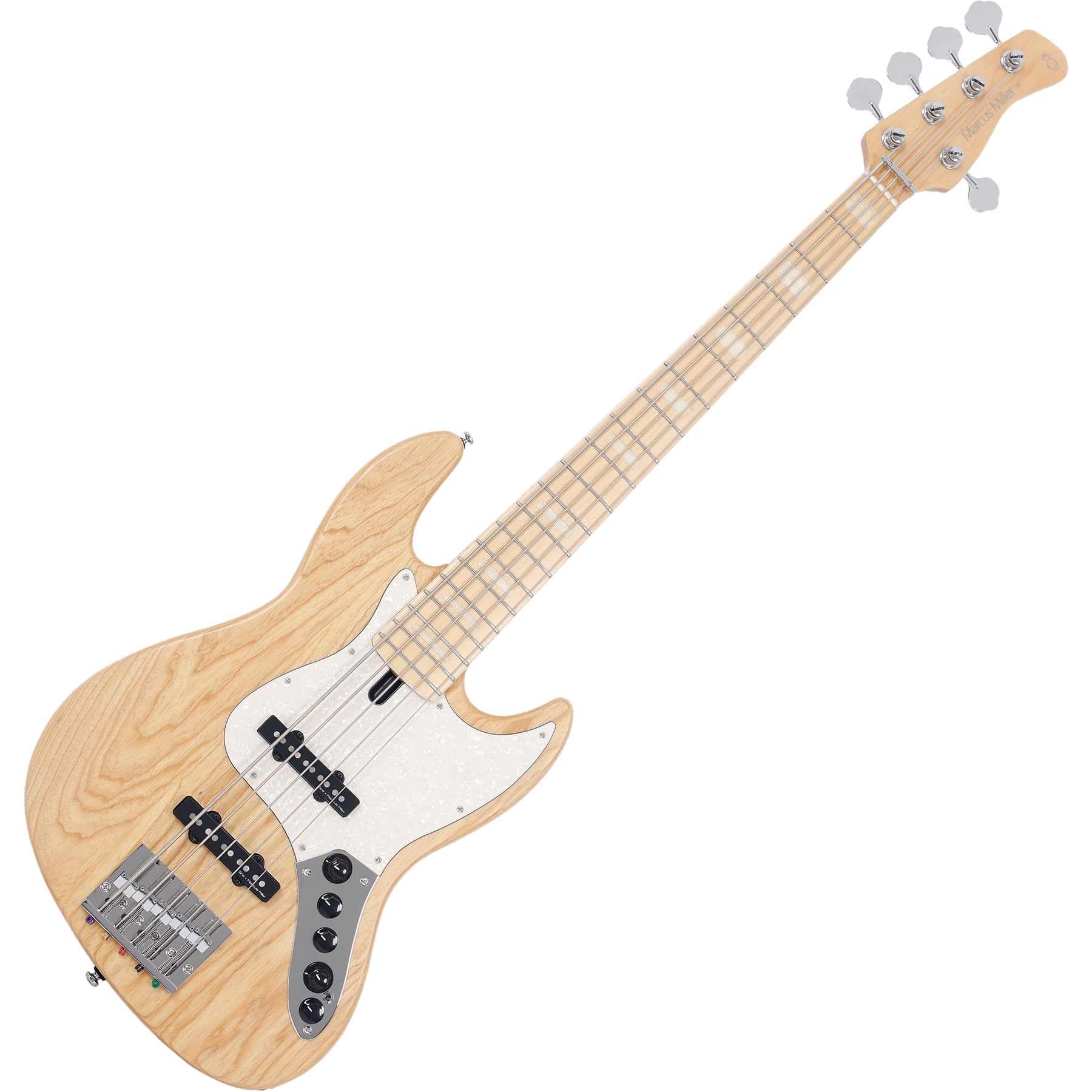 Sire Marcus Miller Signature 5 String RH Electric Bass - Natural Satin