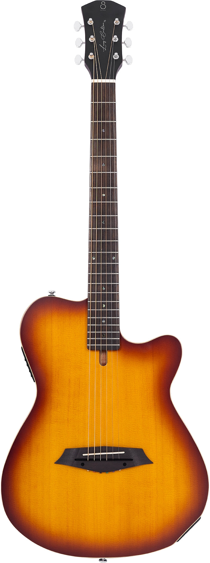 Sire 6 String RH Larry Carlton Signature Acoustic Electric Guitar - Tobacco Sunburst Satin