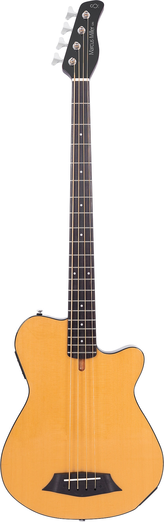 Sire Marcus Miller Signature Fretless 4 String RH Acoustic Electric Bass - Natural
