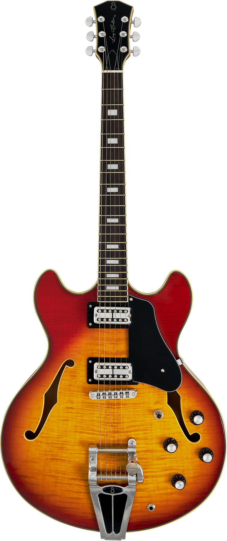 Sire 6 String RH Larry Carlton Signature Hollowbody Guitar - Cherry Sunburst