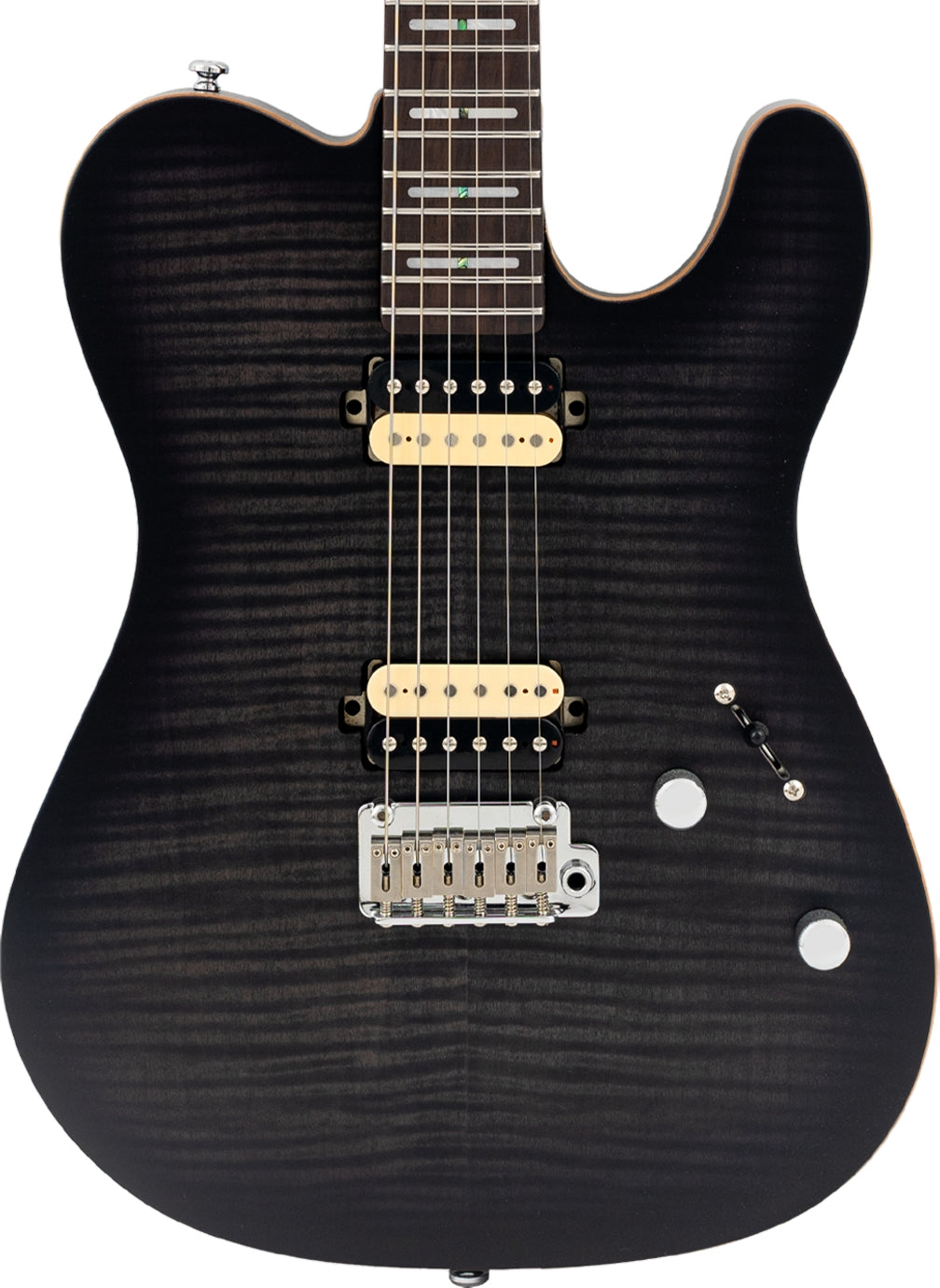 Sire 6 String RH Larry Carlton Signature Electric Guitar – Transparent Black