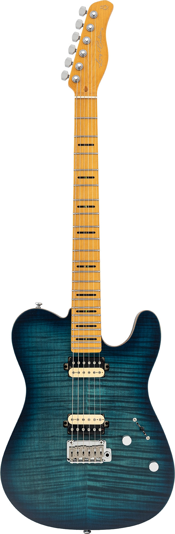 Sire 6 String RH Larry Carlton Signature Electric Guitar – Transparent Blue