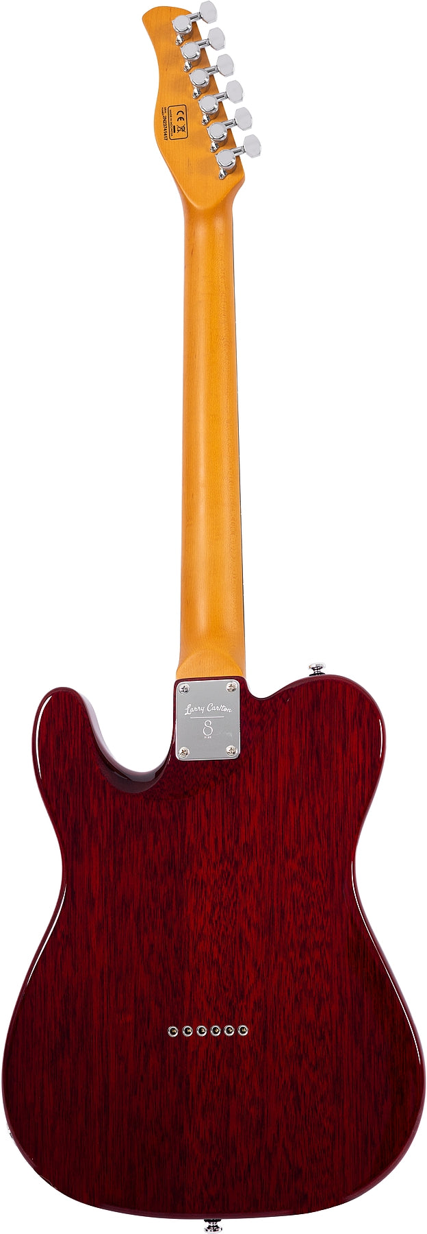 Sire 6 String RH Larry Carlton Signature Semi-Hollowbody Guitar – See-Thru Red