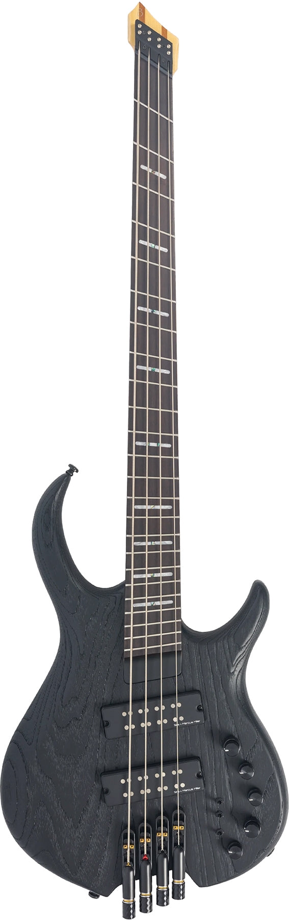 Sire Marcus Miller Signature Headless 4 String RH Electric Bass with Gigbag - Black