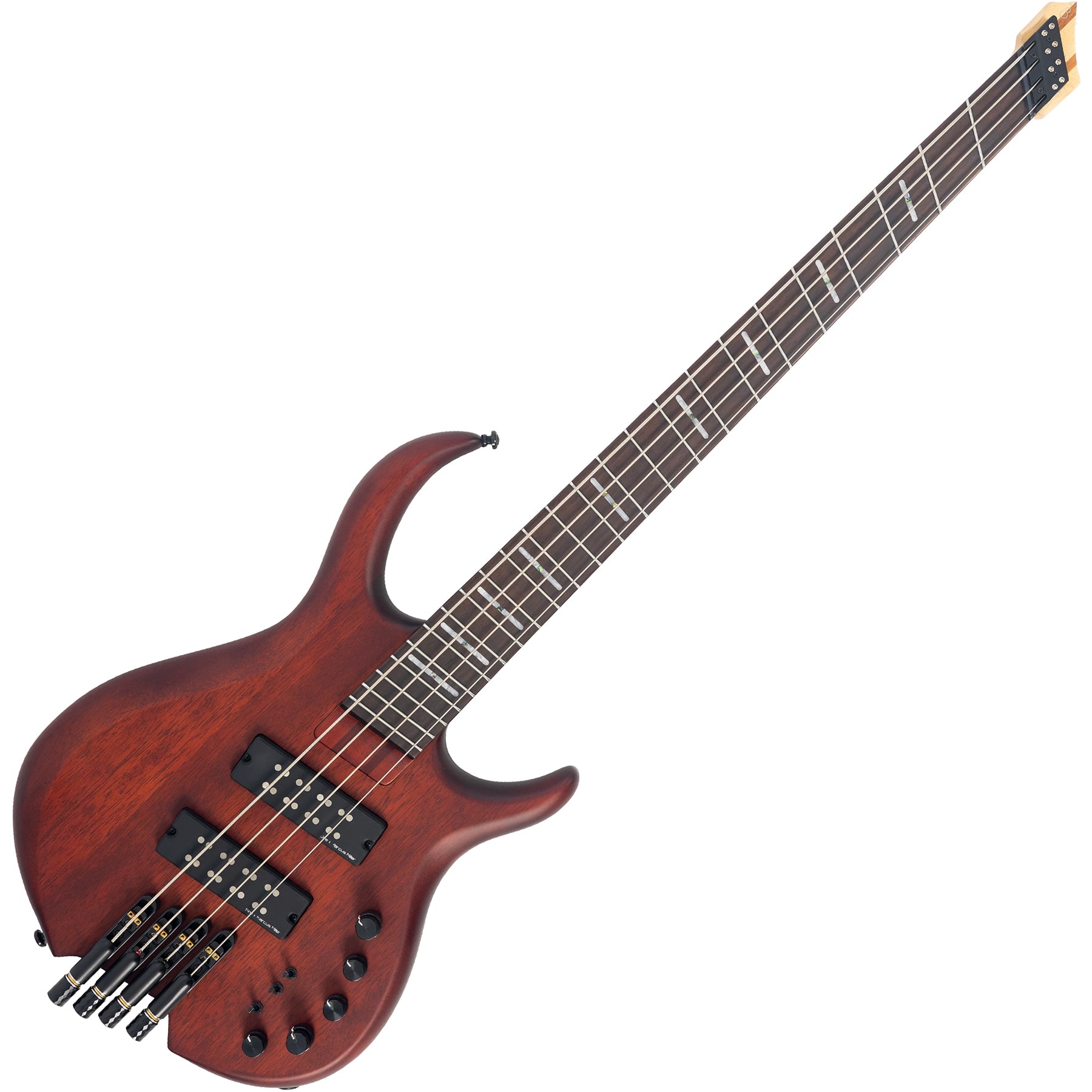 Sire Marcus Miller Signature Headless 4 String RH Electric Bass with Gigbag - Mahogany Satin