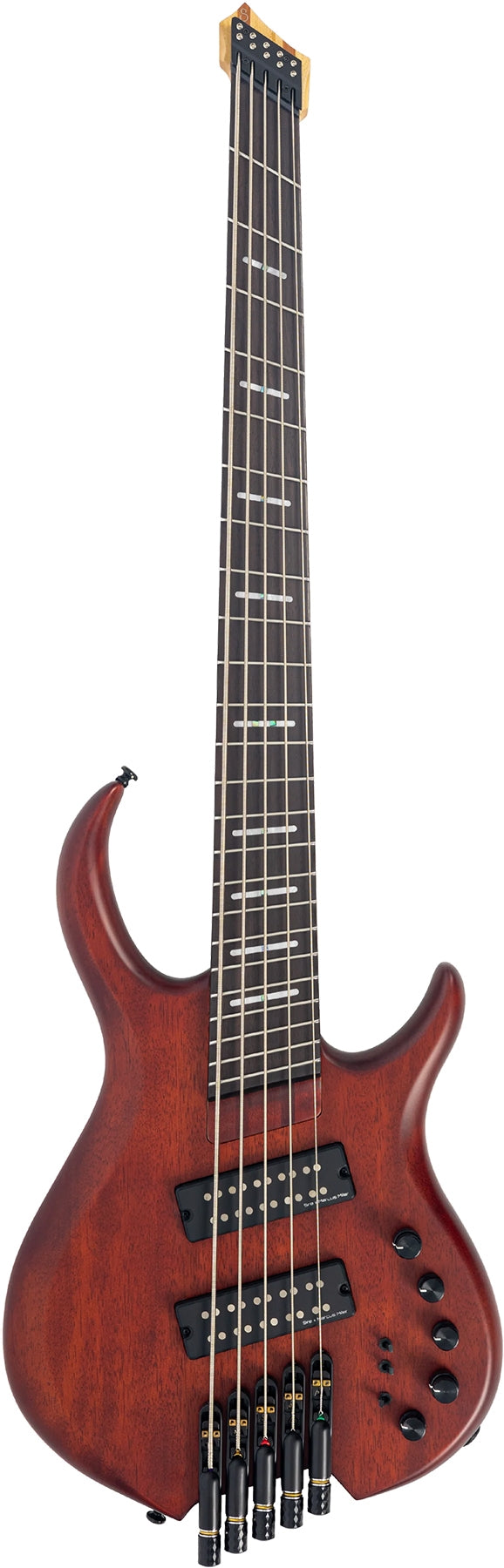 Sire Marcus Miller Signature Headless 5 String RH Electric Bass with Gigbag - Mahogany Satin