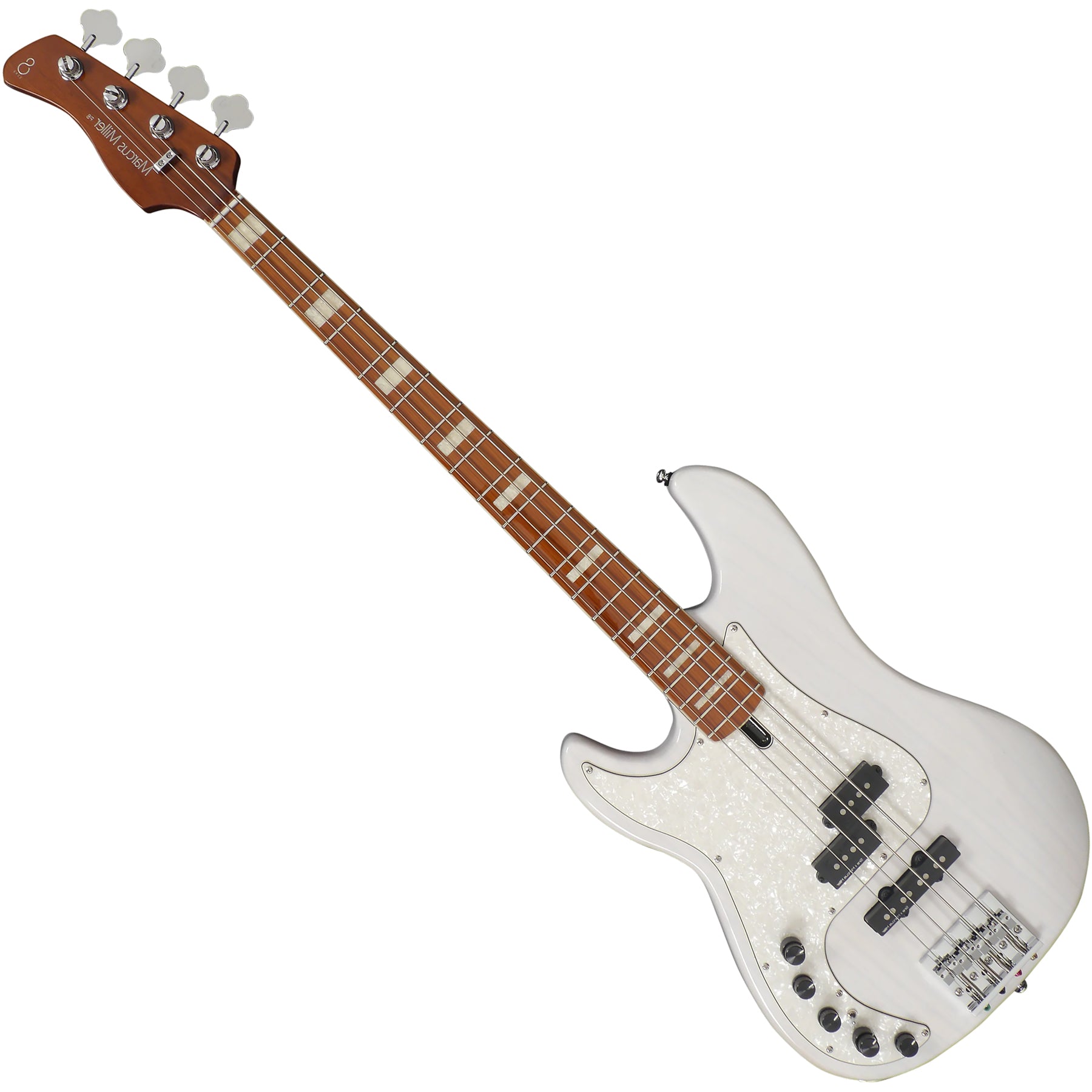 Sire Marcus Miller P8 4 String LH Electric Bass with Gigbag - White Blonde