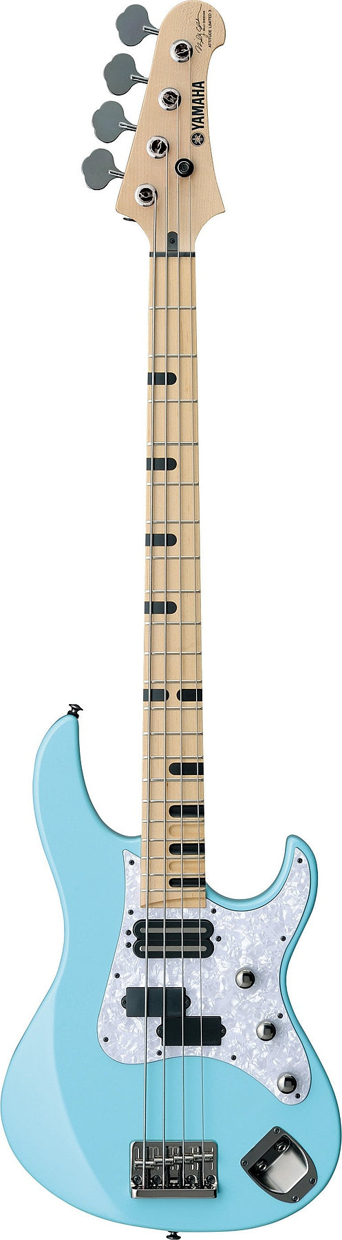 Yamaha ATTITUDE LIMITED 3 Sonic Blue 4 String RH Billy Sheehan Signature Electric Bass
