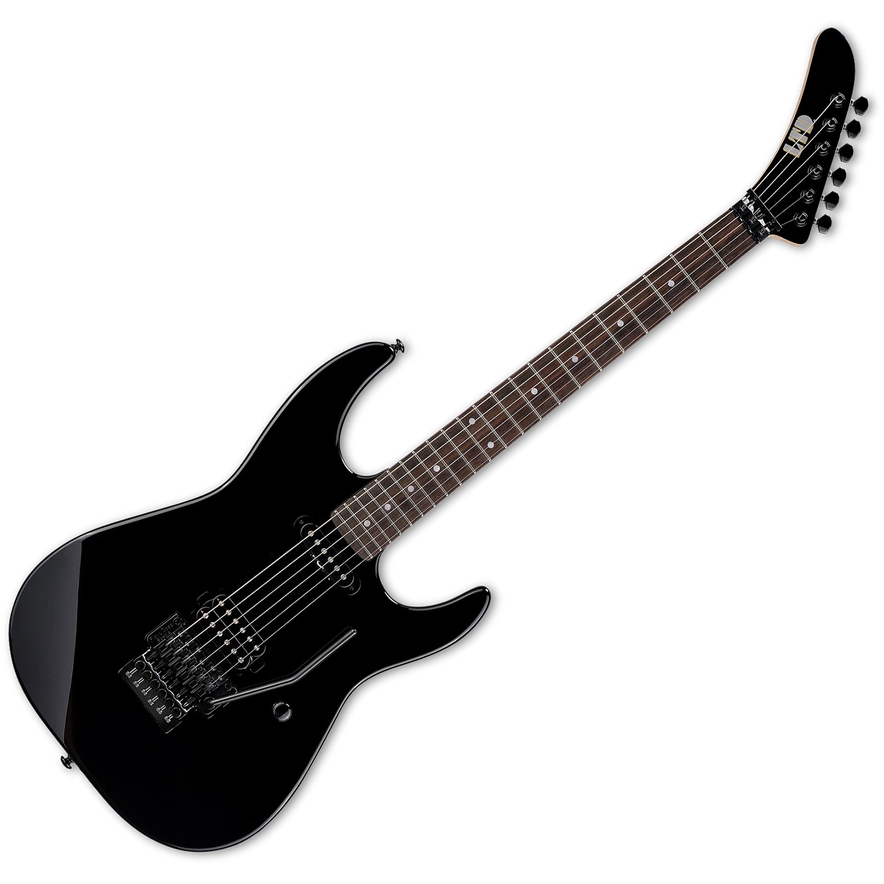 ESP Guitars LGL200KBLK George Lynch Signature GL-200K 6 String RH Electric Guitar - Black