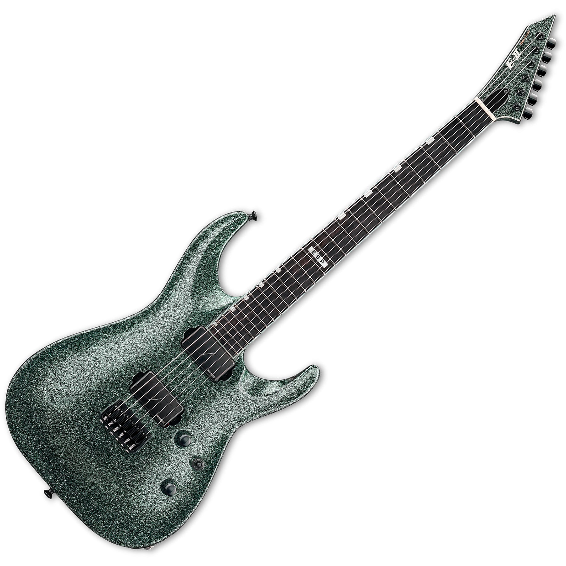 ESP Guitars EIIHORNTHSGNSP E-II Horizon HT-II 6 String RH Electric Guitar with Case - Granite Sparkle