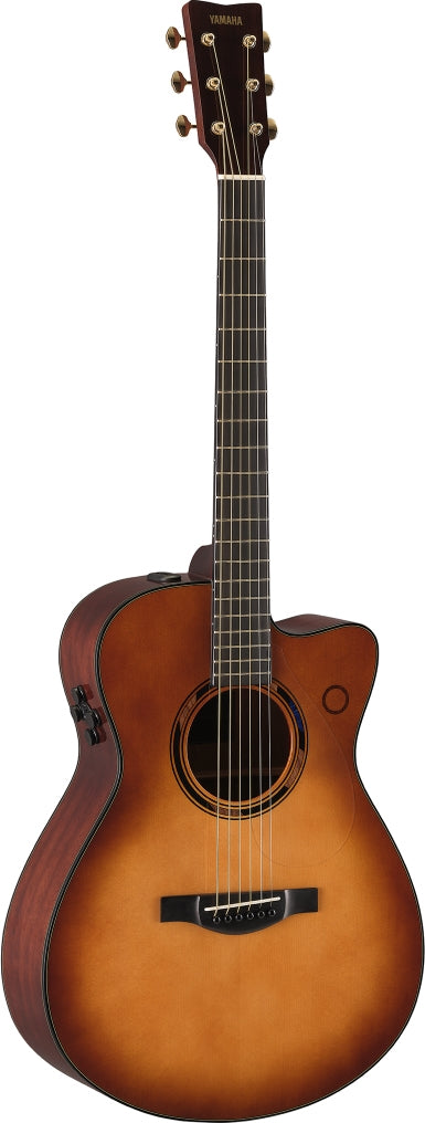 Yamaha TAS3C SDB TransAcoustic Concert Style Bluetooth Enabled Rechargable 6 String RH Acoustic Electric Guitar - Sand Burst