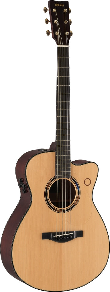 Yamaha TAS3C NT TransAcoustic Concert Style Bluetooth Enabled Rechargable 6 String RH Acoustic Electric Guitar - Natural