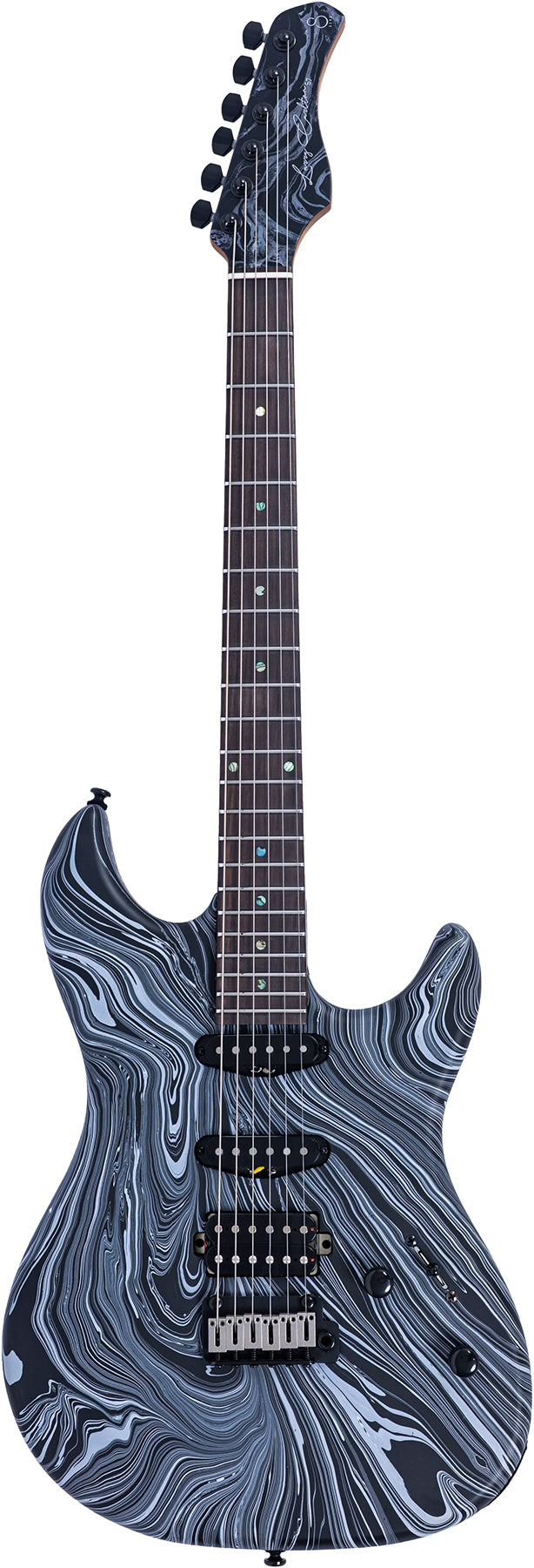 Sire Larry Carlton S SW Series 6 String RH Electric Guitar - Black Swirl