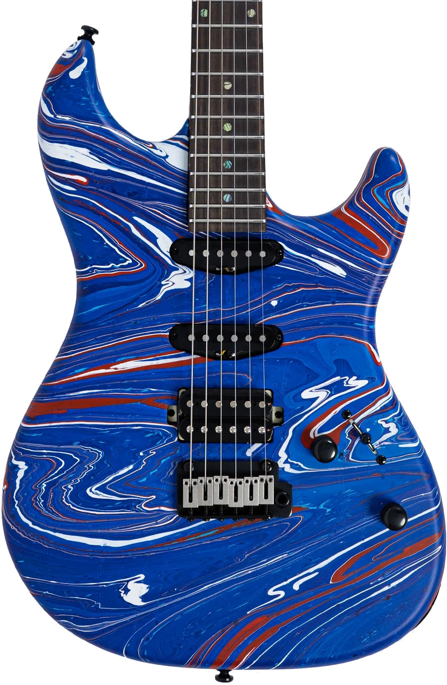Sire Larry Carlton S SW Series 6 String RH Electric Guitar - Blue Swirl