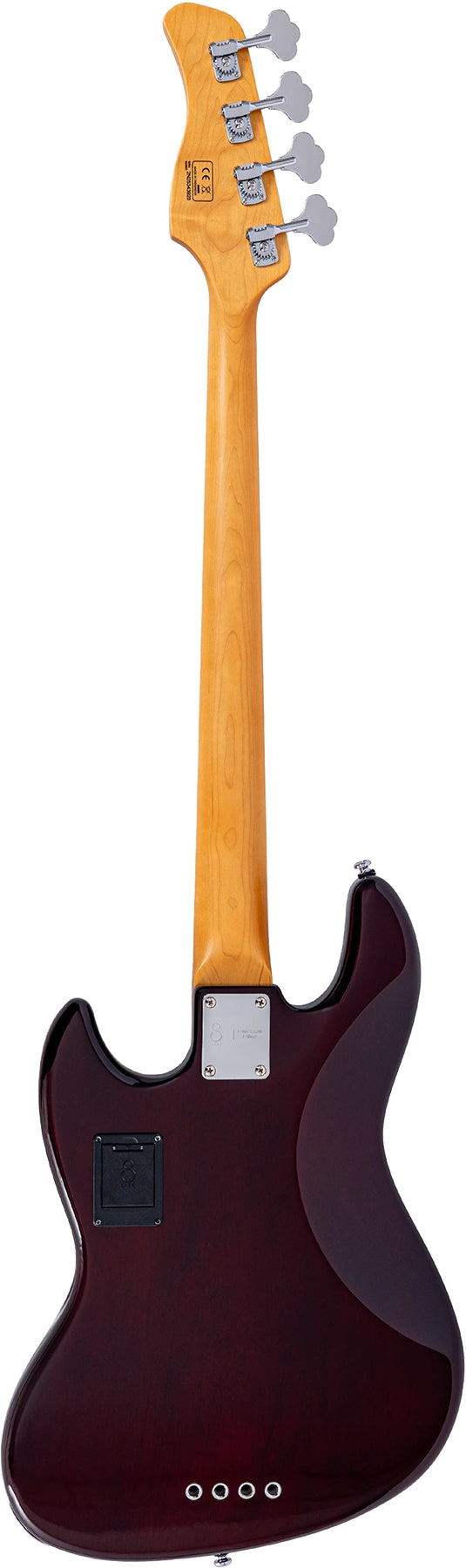 Sire Marcus Miller V Alder Series 4 String RH Fretless Bass - Tobacco Sunburst