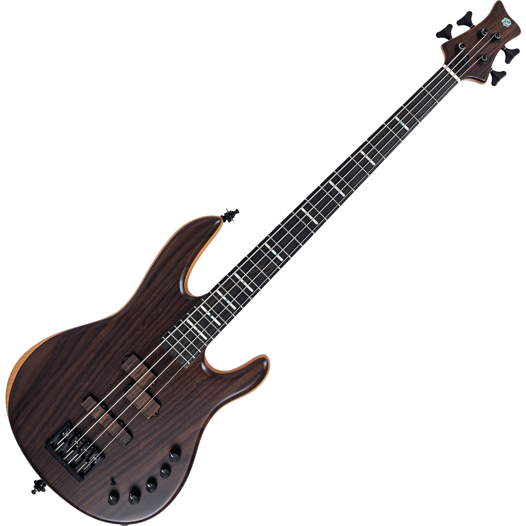 Sire 4 String RH Marcus Miller F DC Series Electric Bass with Case - Natural