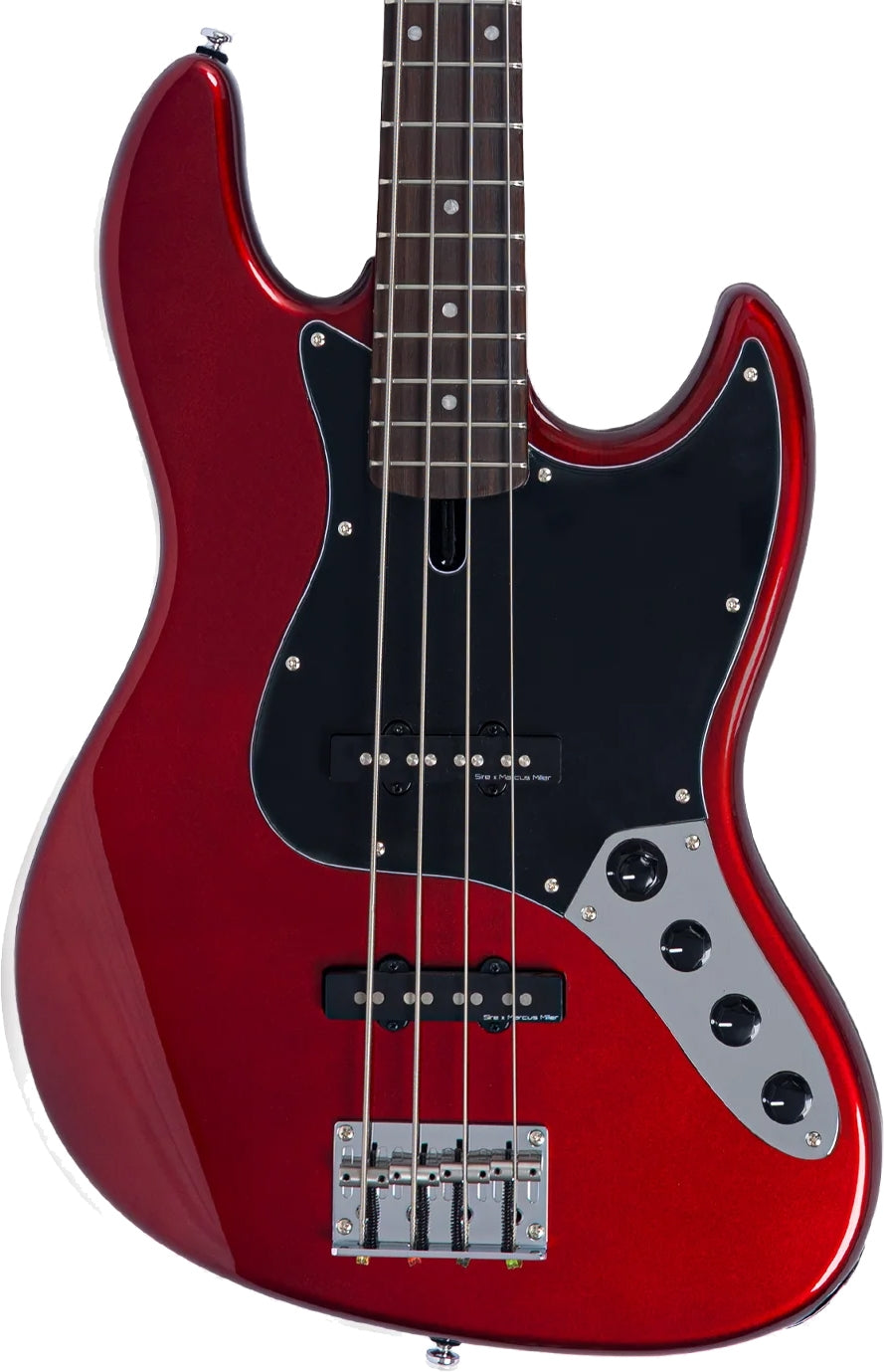 Sire 4 String RH Marcus Miller V Series Electric Bass – Candy Apple Red