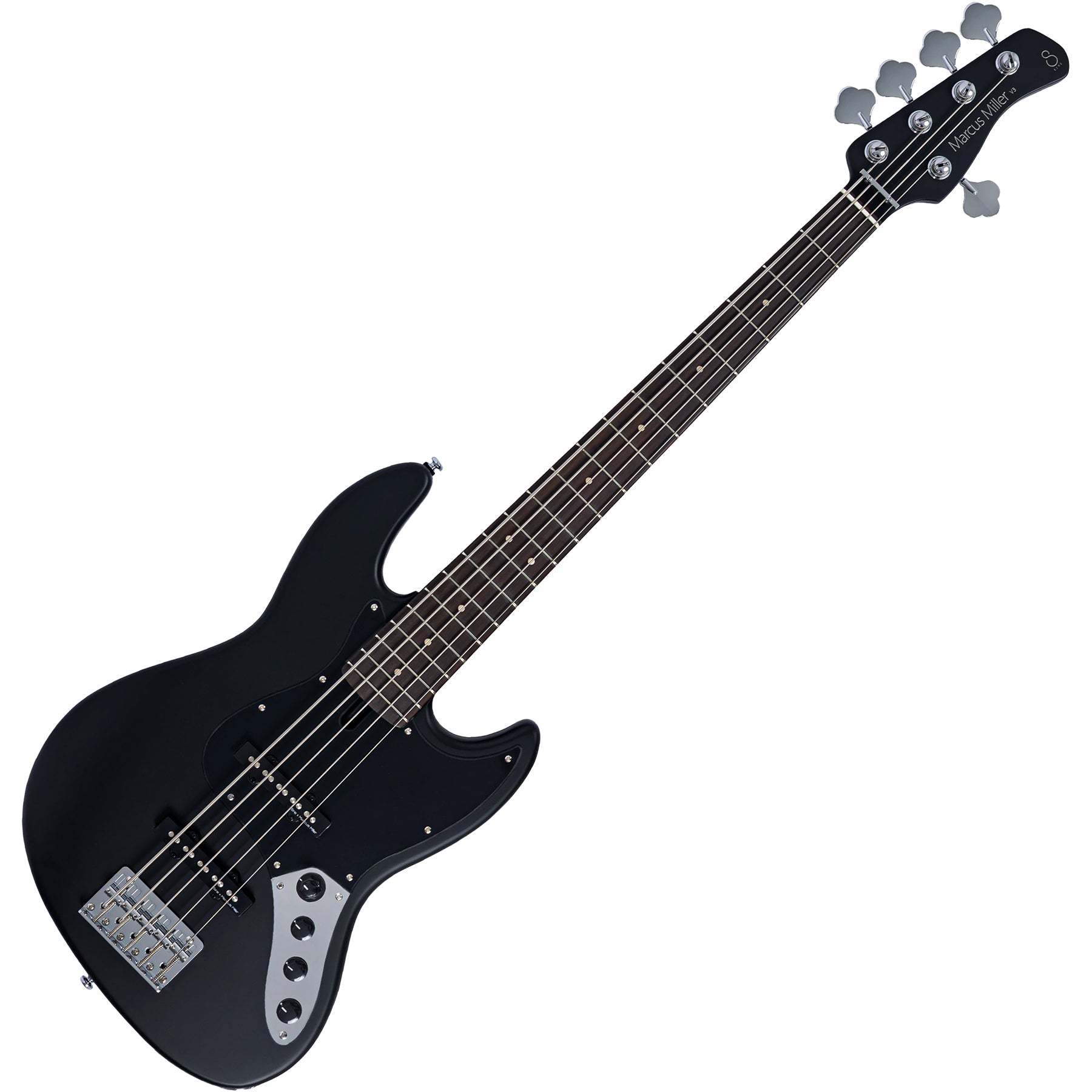 Sire 5 String RH Marcus Miller V Series Electric Bass - Black Satin