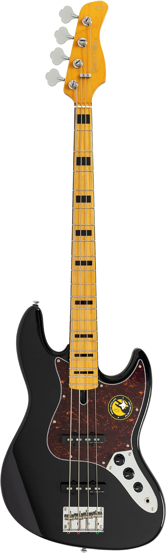 Sire 4 String RH Marcus Miller V Alder Series Electric Bass - Black