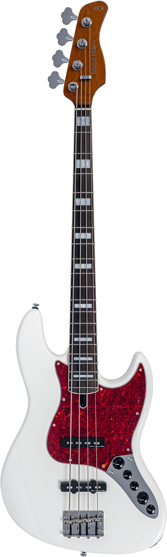 Sire 4 String RH Marcus Miller V Alder Series Electric Bass - Antique White