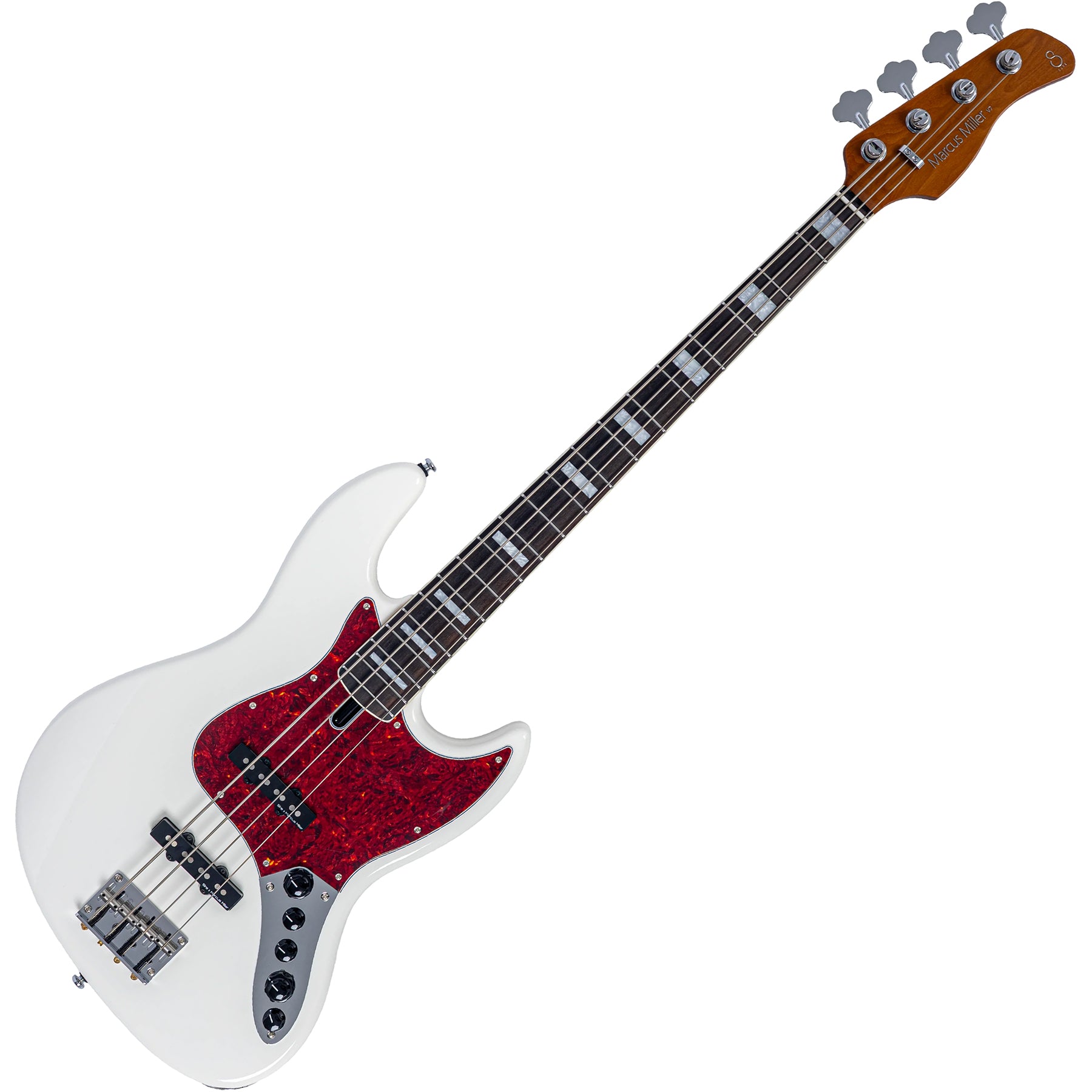 Sire 4 String RH Marcus Miller V Alder Series Electric Bass - Antique White