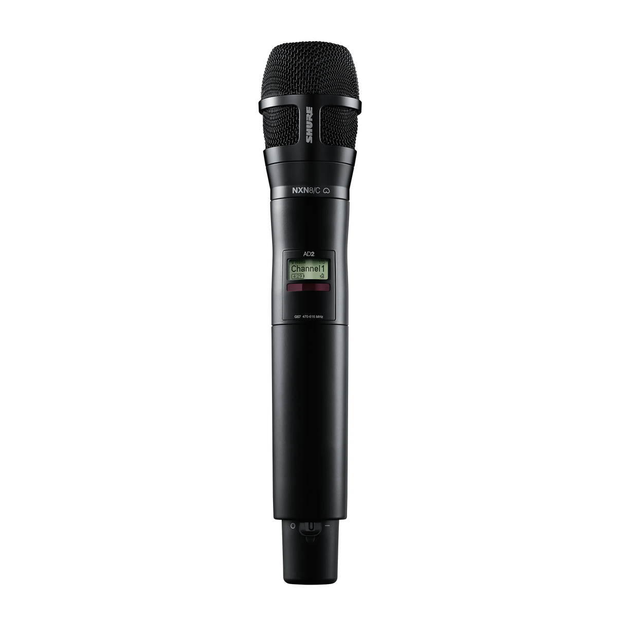 Shure AD2/N8CB-G57 - Wireless Handheld Transmitter with Nickel N8CB Microphone - product view 1