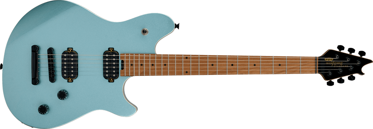 EVH® Wolfgang® Standard T.O.M., Baked Maple Fingerboard, Sea Foam Pearl Metallic