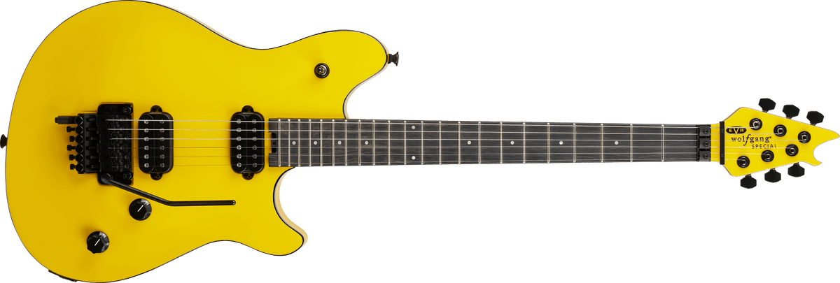 EVH Wolfgang® Special, Baked Maple, Ebony Fingerboard, Caution Yellow