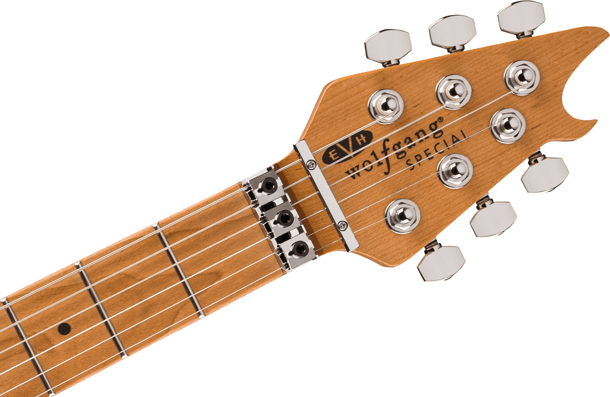 EVH Wolfgang® Special QM, Baked Maple Fingerboard, Tiger Eye Glow