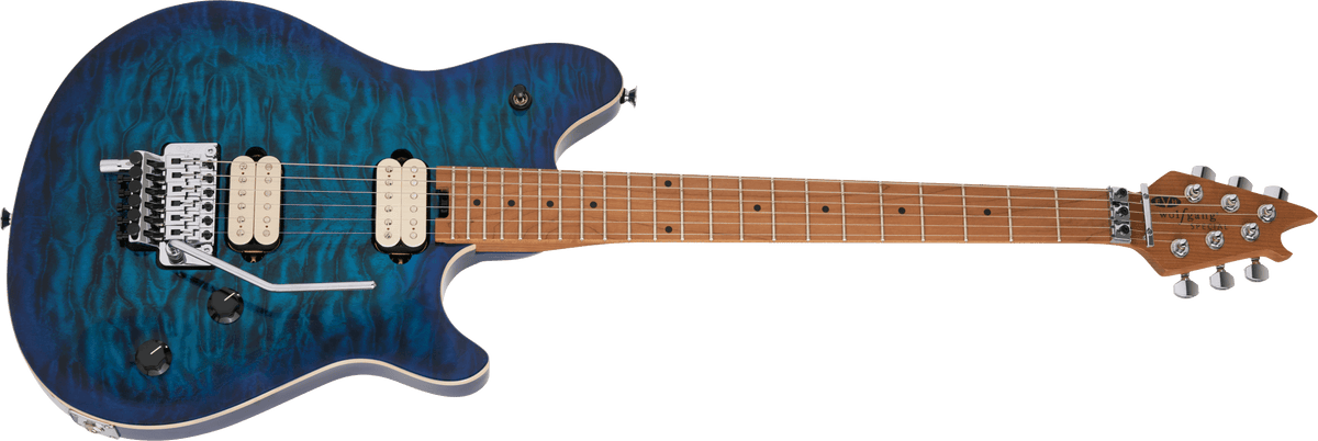 EVH Wolfgang® Special QM, Baked Maple Fingerboard, Chlorine Burst