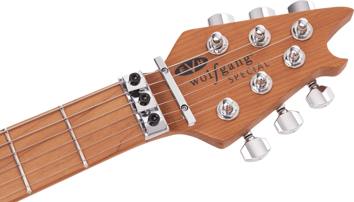 EVH Wolfgang® Special QM, Baked Maple Fingerboard, Chlorine Burst