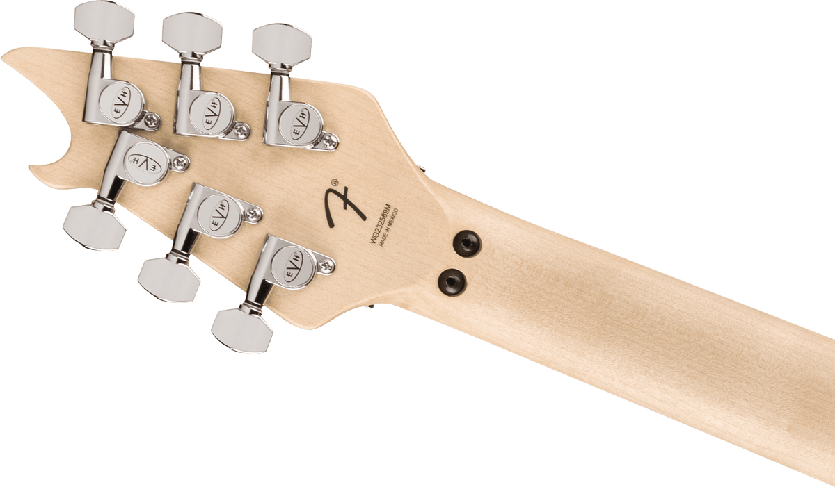 EVH Wolfgang® Special Striped Series, Ebony Fingerboard, Black and White