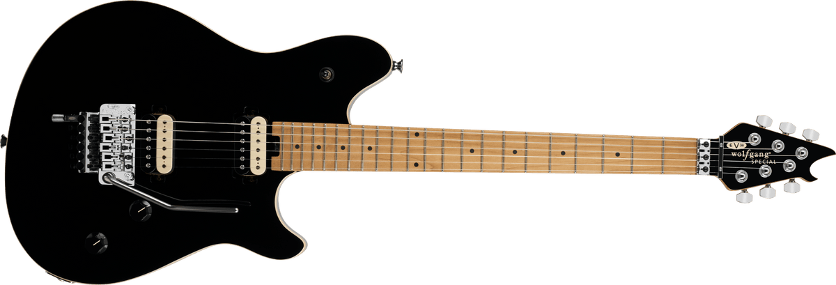 EVH Wolfgang® Special, Baked Maple, Baked Maple Fingerboard, Black