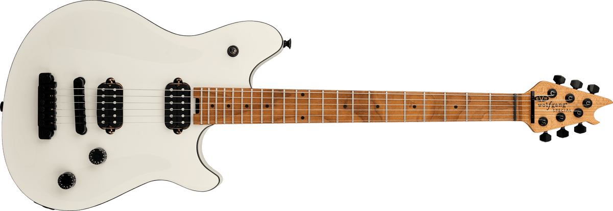 EVH Wolfgang® Special TOM, Baked Maple Fingerboard, Husk White