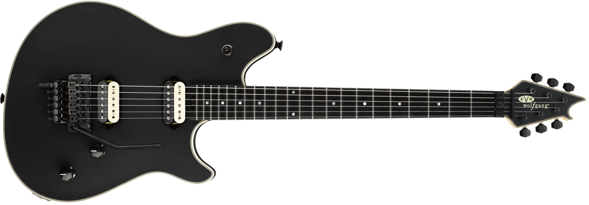 EVH Wolfgang® Stealth, Ebony Fingerboard, Stealth Black w/ Case