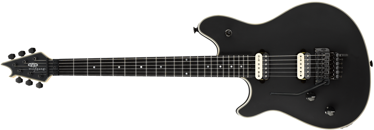 EVH Wolfgang® USA Left-Hand, Ebony Fingerboard, Stealth Black