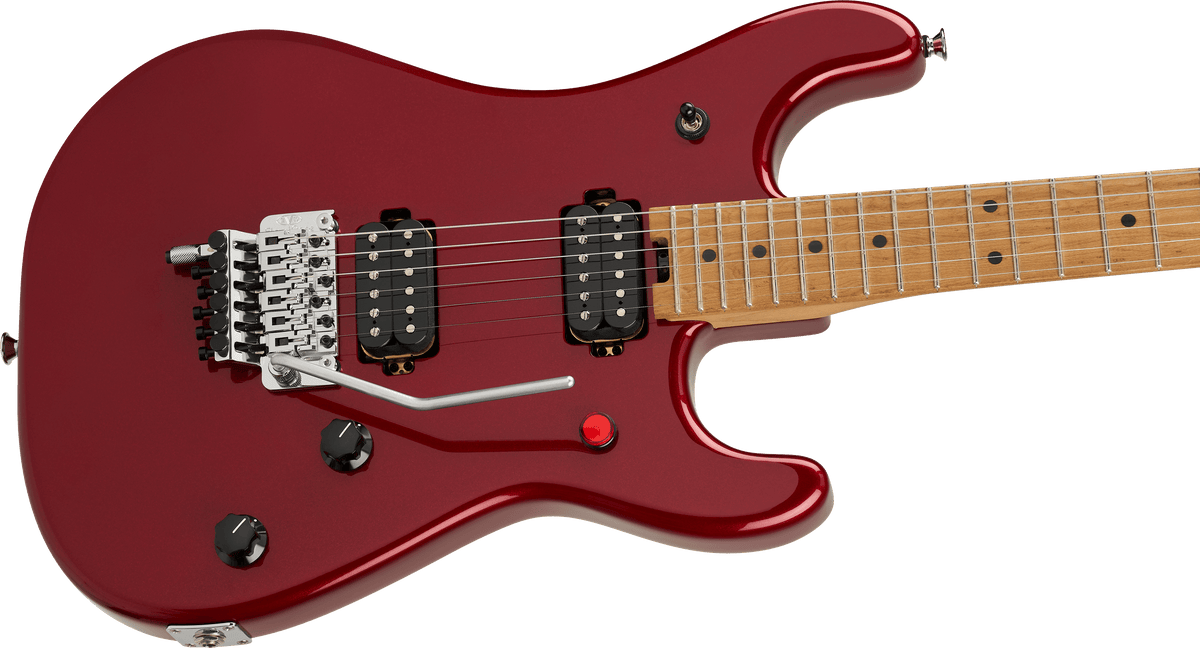 EVH 5150® Series Deluxe, Baked Maple, Candy Apple Red Metallic