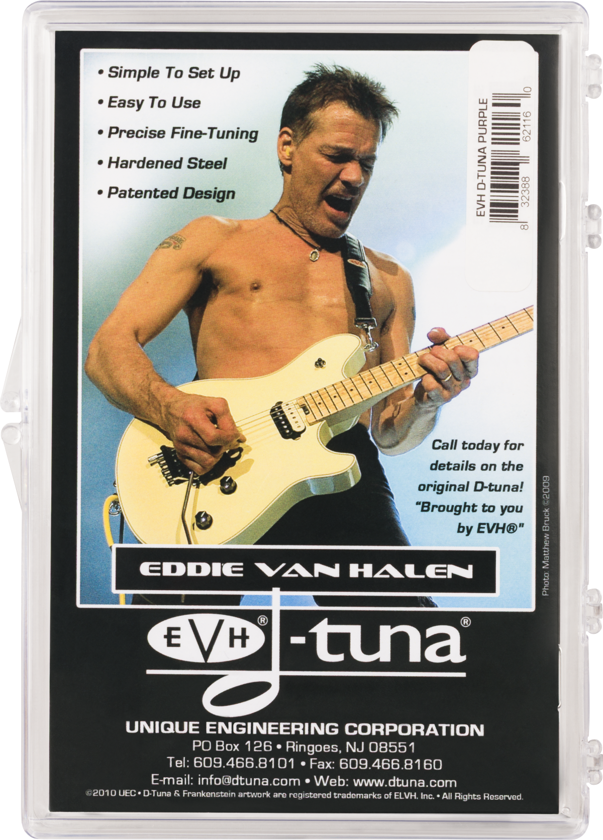 EVH® D-Tuna® Titanium, Purple