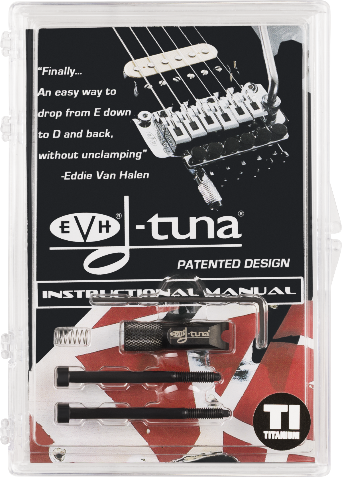 EVH® D-Tuna® Titanium, Black