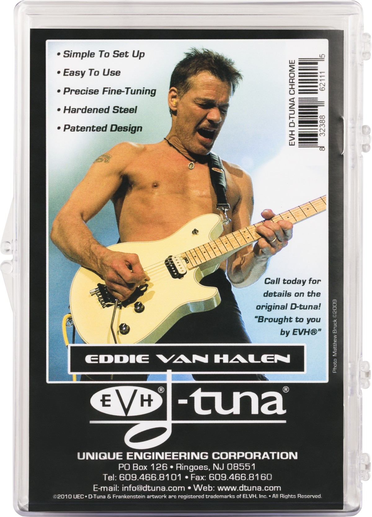 EVH® D-Tuna® Titanium, Silver