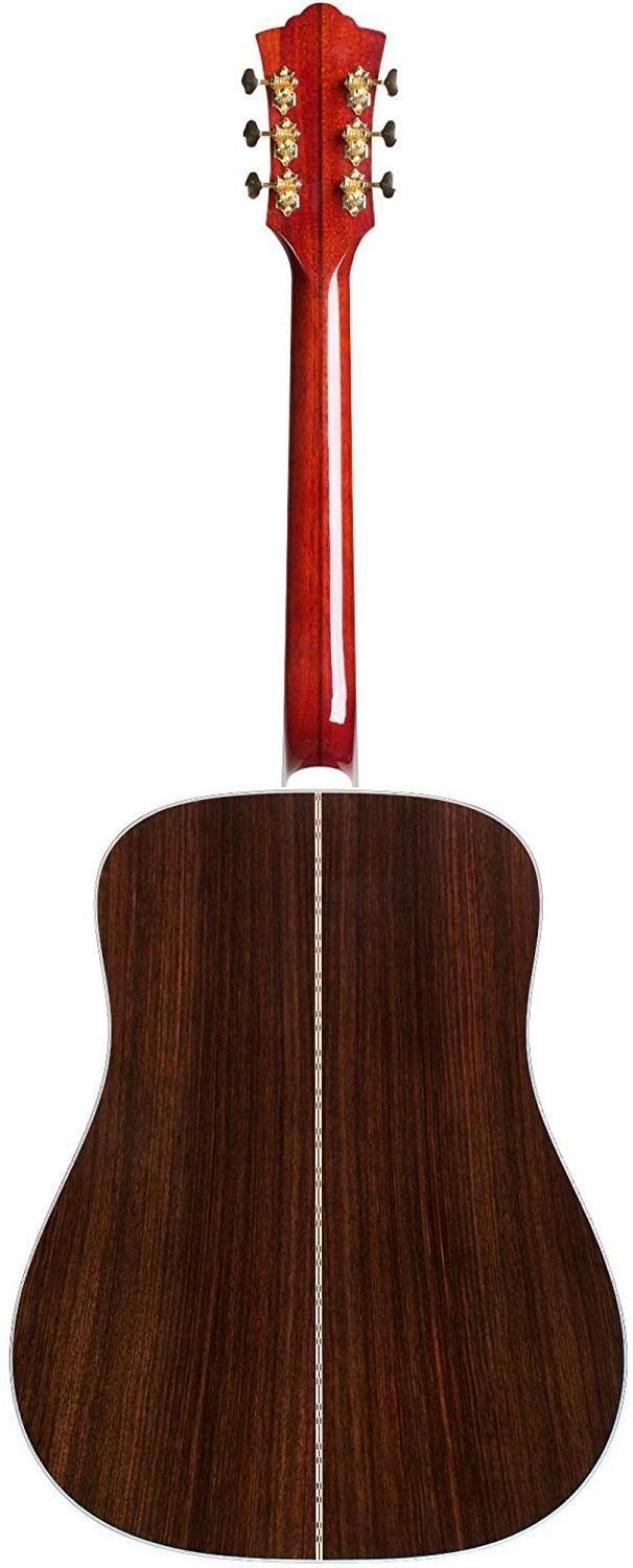 Guild D-55 - No Cutaway Dreadnought Acoustic Guitar - Natural Nitro