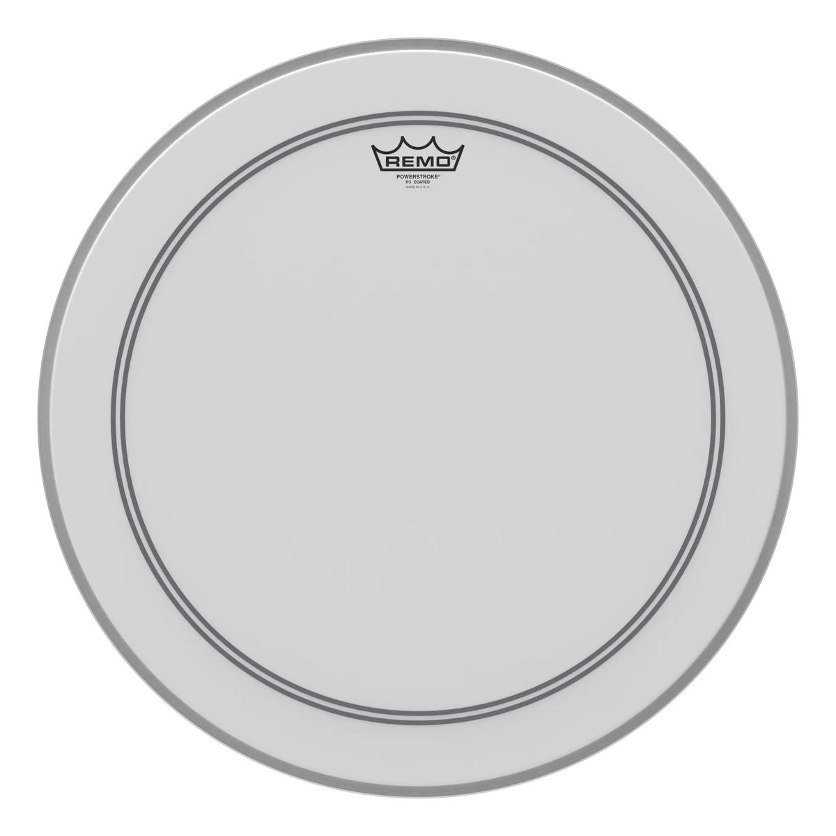 Remo Powerstroke P3 Coated Bass Drumhead, 20"