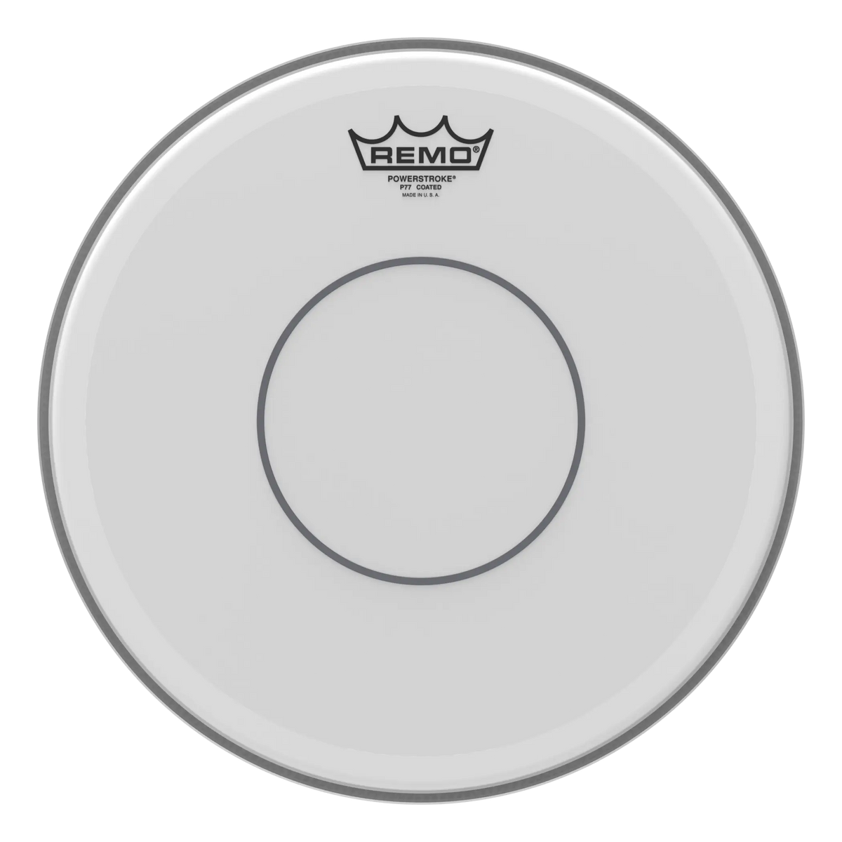 Remo Powerstroke 77 Coated Clear Dot Snare Drumhead - Top Clear Dot, 13"