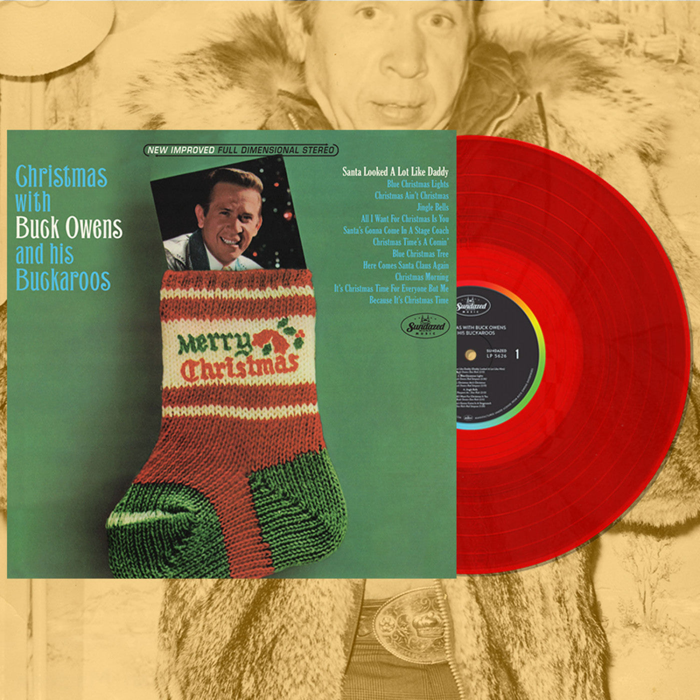 Owens, Buck and His Buckaroos - Christmas With Buck Owens And His Buckaroos (RED VINYL)