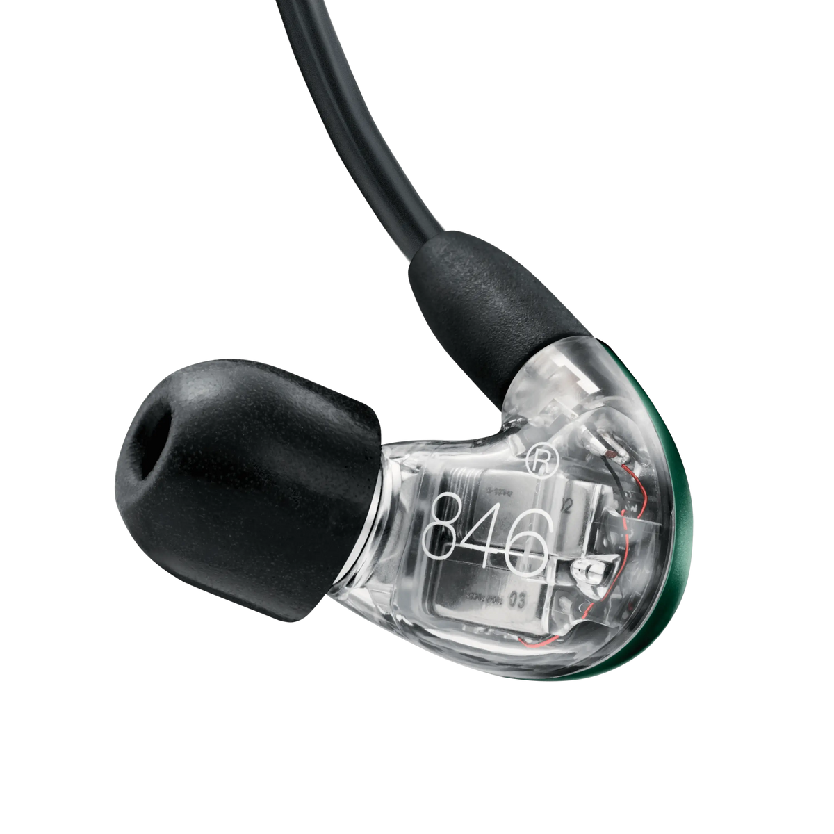 Shure SE846G2JD - Jade Isolating Earphones with Quad Drivers - product view 3