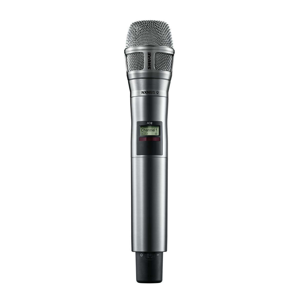 Shure AD2/N8SN-G57 - Wireless Handheld Transmitter with Nickel N8SN Microphone - product view 1