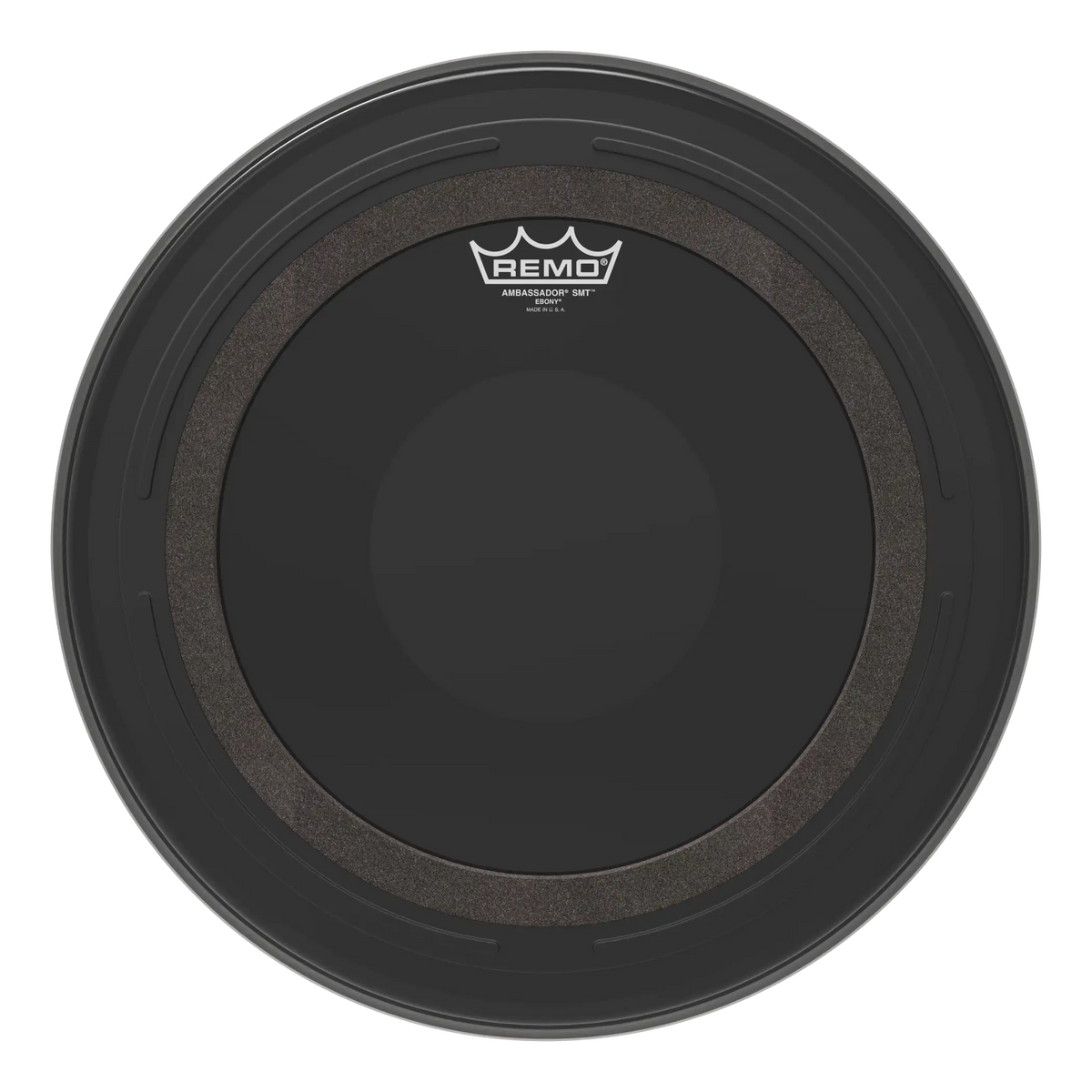 Remo Ambassador SMT Ebony Tom Drumhead, 16"