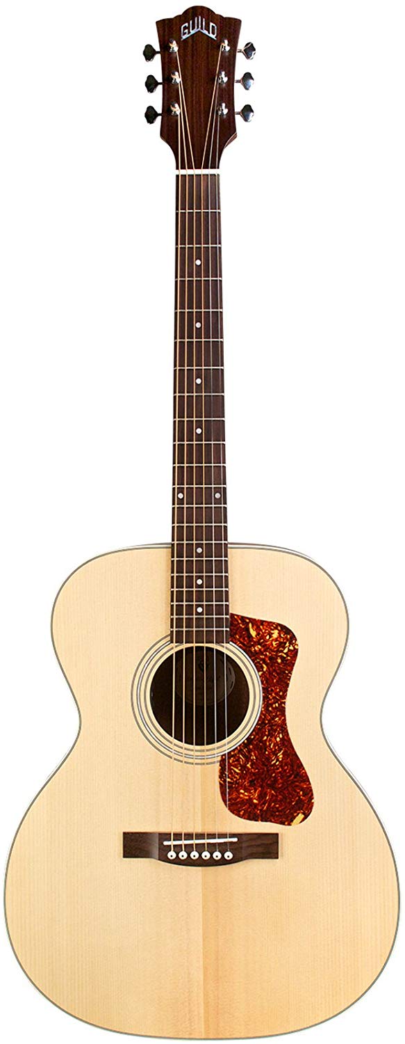 Guild WESTERLY OM-240E - Orchestra Acoustic-Electric Guitar - Natural Satin