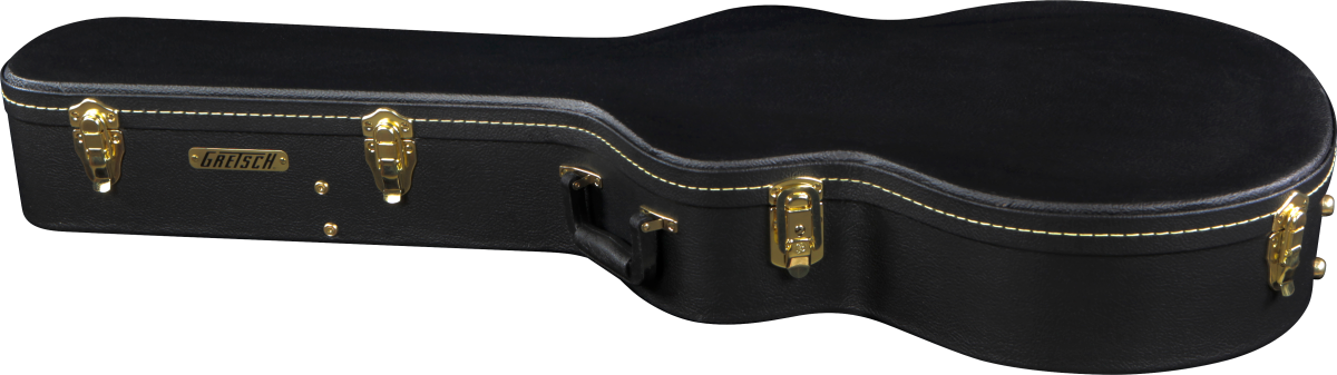 Gretsch G6241 16" Deluxe Hollow Body Electric Hardshell Case, Black